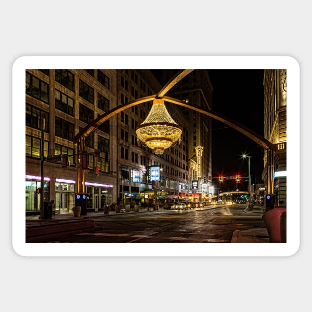 Playhouse Square Sticker by dalekincaid